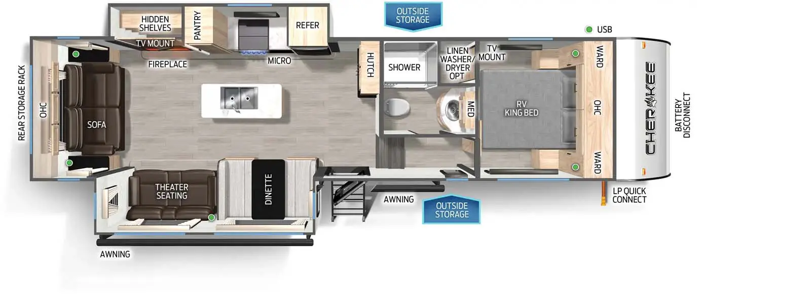 295SBBL Floorplan Image